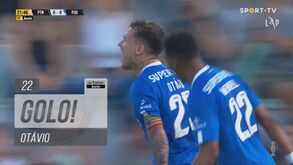 Peito, barriga e... golo: foi assim que o FC Porto abriu o marcador em Portimão