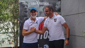 Fair play e boa disposição: treinadores de Casa Pia e Vizela juntos a poucas horas de se defrontarem