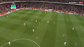 Arsenal-Liverpool: Firmino restabelece igualdade após grande assistência de Diogo Jota