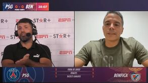 Agüero e Saviola juntaram-se para comentar PSG-Benfica: Otamendi, Enzo, João Mário ou Bah com muitos elogios