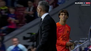 Simeone explica por que não lançou João Félix frente ao Club Brugge