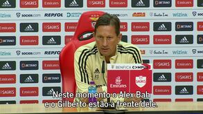 Roger Schmidt: «André Almeida está em forma e bem nos treinos» 