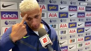 Richarlison à beira das lágrimas ao falar da lesão que pode tirá-lo do Mundial'2022