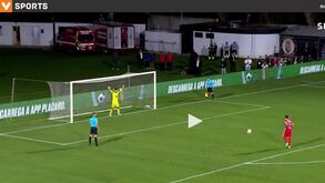 O desempate por penáltis que colocou o Benfica na 4.ª eliminatória da Taça de Portugal