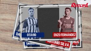 Clássico FC Porto-Benfica no meio-campo: os números de Otávio e Enzo Fernández