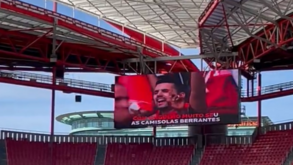Novo ecrã gigante já funciona no Estádio da Luz