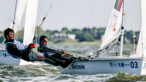 Carolina João e Diogo Costa em 18.º no primeiro dia do Mundial de 470