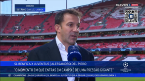 Del Piero antevê duelo com o Benfica: «Juventus precisa de um milagre»
