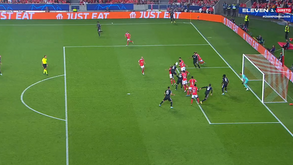 VAR validou golo de Vlahovic na Luz: assim foi o momento do 1-1