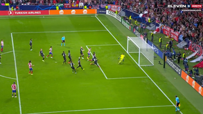 Surreal: jogo do At. Madrid-Bayer Leverkusen já tinha acabado e árbitro assinalou penálti