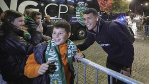 Comitiva do Sporting já chegou a São João da Madeira