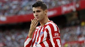 Morata entre os convocados do Atlético Madrid para o jogo com o FC Porto