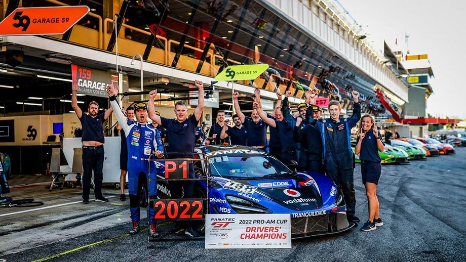 Miguel Ramos vence título Pro-Am do GT World Challenge Europe