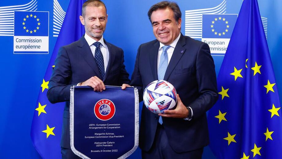UE e UEFA assinam acordo para promover valores e objetivos comunitários
