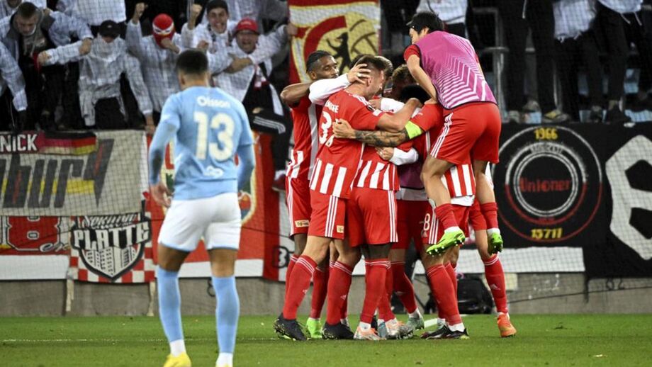 Union Berlim ganha em Malmö e alcança primeira vitória