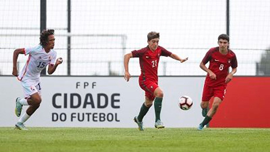 Portugal perde com a Bélgica que ganha o Torneio das Quatro Nações de sub-16