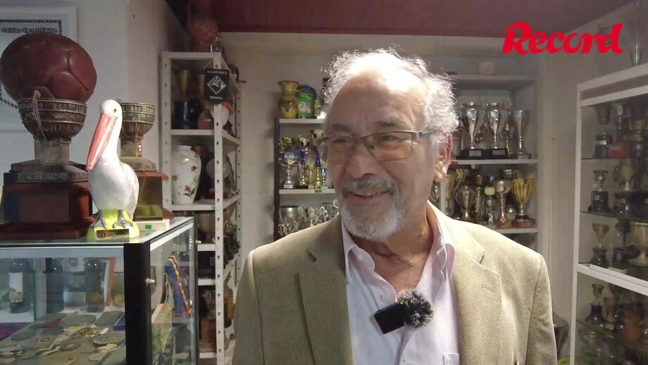 Conversa com participante na eliminatória da Taça de Portugal em 1961