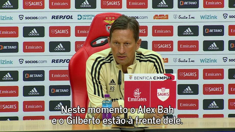 Treinador do Benfica admite que o lateral é opção para  jogo com o Caldas