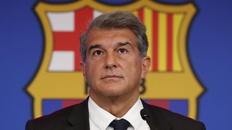 Joan Laporta, presidente do Barcelona