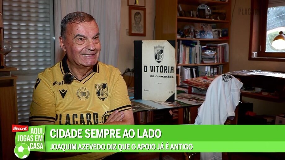 Adepto vimaranense é o protagonista do 'Aqui, jogas em casa'