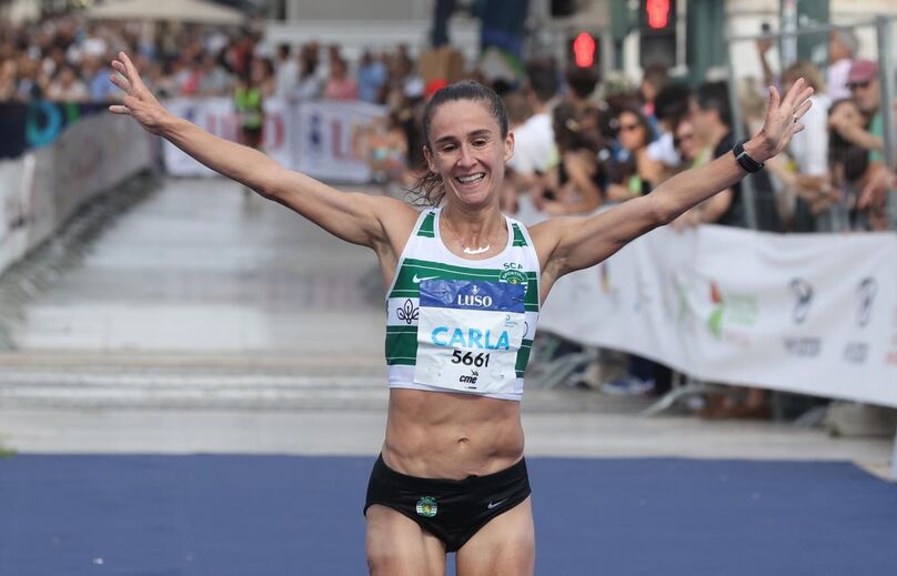 Salomé Rocha destacou-se na meia maratona