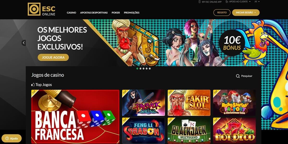 Como Funcionam os Jogos no Casino da ESC Online?