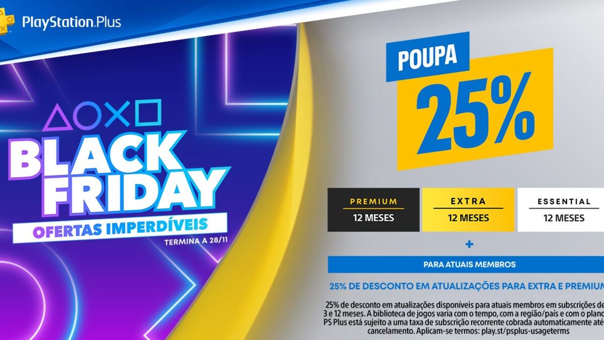 Black Friday 2022: PlayStation anuncia descontos - Record Gaming - Jornal  Record