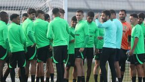 O onze provável do Sporting para o jogo com o Eintracht Frankfurt