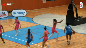Liga Betclic de basquetebol feminino: os melhores momentos do CP Natação-Francisco Franco