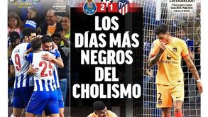 «Noite de terror no Porto»: imprensa espanhola arrasa Atlético Madrid