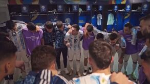 A palestra de Messi antes da final da Copa América que está a emocionar os argentinos
