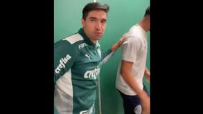 Palmeiras campeão: Festa aconteceu durante a 'janta'