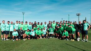 Plantel do Sporting mostra apoio a Luís Neto: «Unidos em todos os momentos»