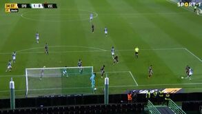 Sporting-V. Guimarães: grande trabalho de Matheus Reis e Porro a marcar de cabeça