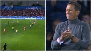 Ristic marcou após este 'míssil' do meio da rua: reação de Schmidt diz tudo