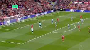 Darwin marca ao Southampton após passe milimétrico de Elliott: veja o golo