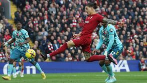 Liverpool-Southampton, 3-1: Darwin de mira afinada