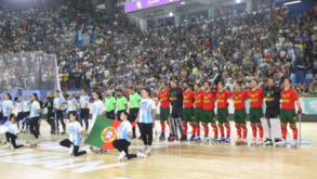 Presidente da República felicita seleção masculina de hóquei em patins