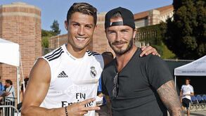 Beckham tenta levar Cristiano Ronaldo para a MLS: inglês já terá contactado Jorge Mendes