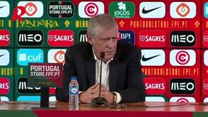 Fernando Santos e as estreias de Ramos e António Silva: «Cumpriram exatamente aquilo que eu esperava»