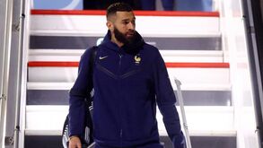 A primeira reação de Benzema à lesão que o tirou do Mundial'2022