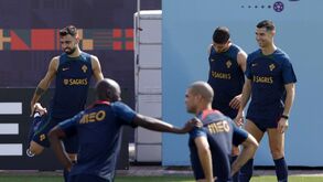 Cristiano Ronaldo e Bruno Fernandes: comunhão entre dupla mediática e Pepe ainda com proteção