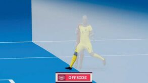 Fora de jogo semi-automático em ação: a explicação para o golo anulado no Qatar-Equador