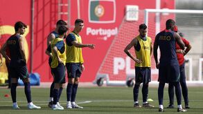 O treino da Seleção: Fernando Santos com todos... e mais uma excelente notícia