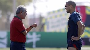 Pepe já treina sem proteção no joelho: as imagens do treino da Seleção Nacional
