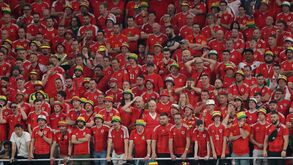 Adeptos galeses impedidos de entrar no estádio Ahmad bin Ali com símbolo LGBT+