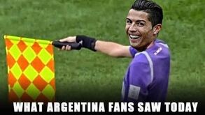 Argentina derrotada pela Arábia Saudita e memes 'chamam' Ronaldo para a festa