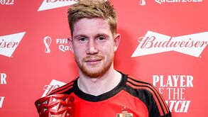 De Bruyne surpreendido com prémio de melhor em campo: «Talvez seja pelo meu nome»