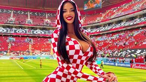 É croata e já dizem que é a musa do Mundial'2022: Ivana Knöll dá tudo nas bancadas