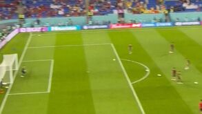 Aviso para o que aí vem? O golaço de Ronaldo no aquecimento para o jogo com o Gana